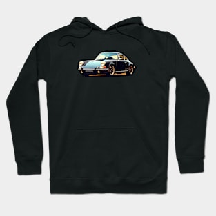 Porsche 911 turbo Black Hoodie